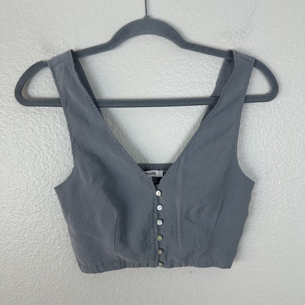 Madewell Women's Softdrape Gwen Supercrop Vest Top 00 Boho Western Summer